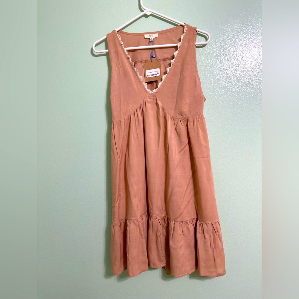 Open back Peasant Dress